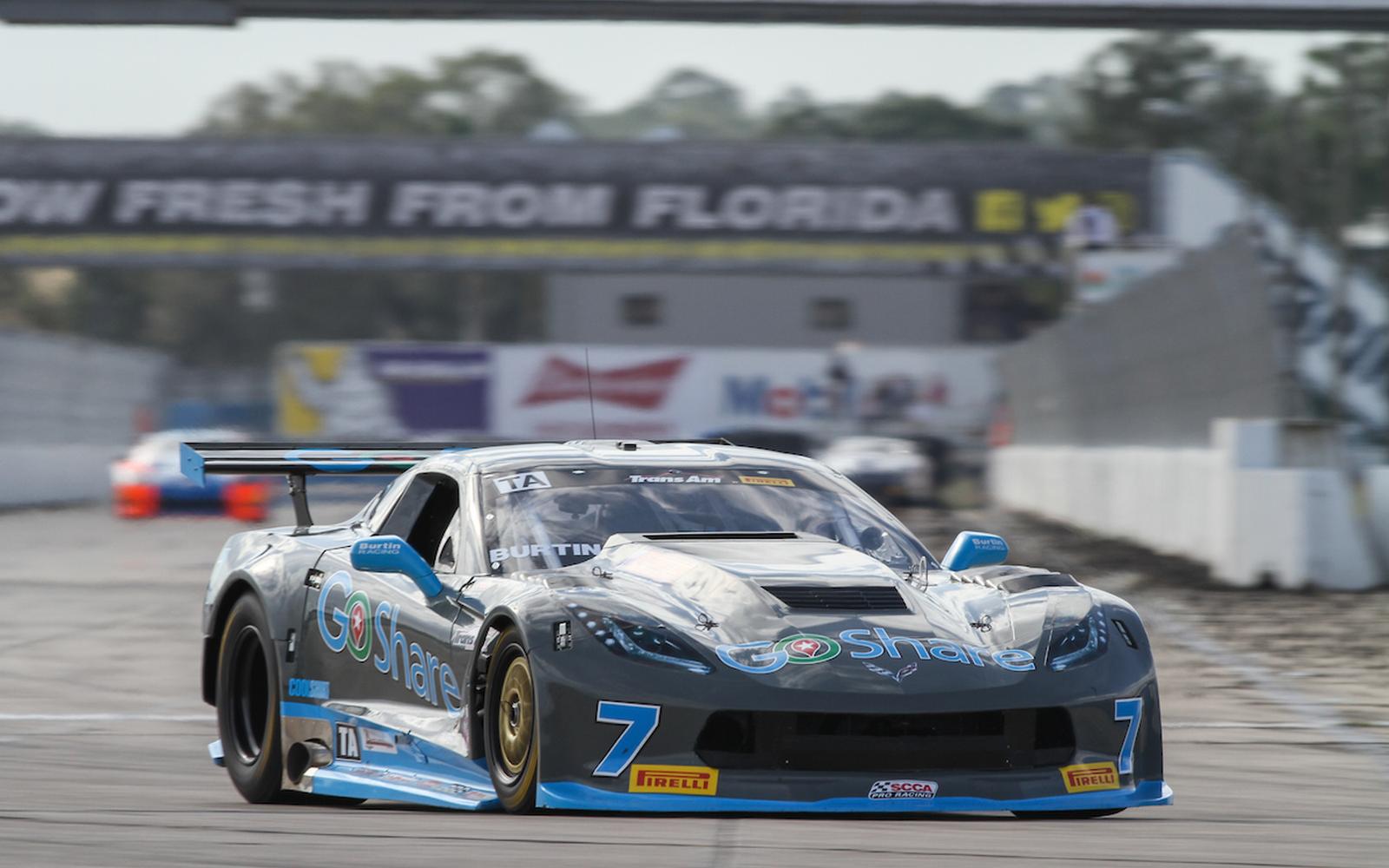 Burtin Racing Announces Adam Carolla to Drive GoShare Corvette at Trans Am High Desert Challenge